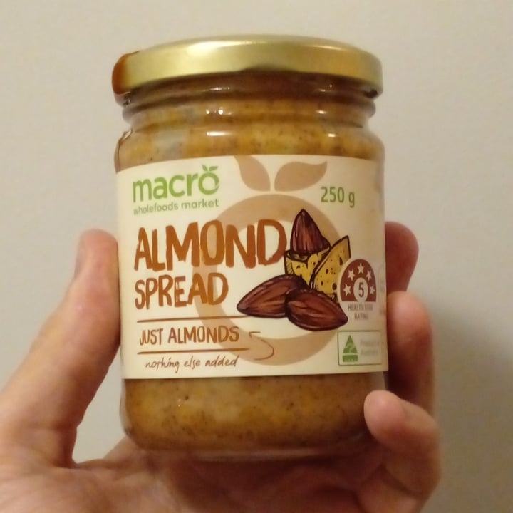 photo of Macro Wholefoods Market Almond Spread shared by @fezekyo on  15 Jul 2022 - review