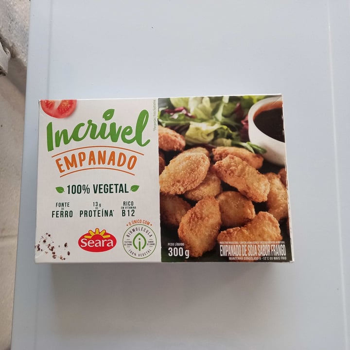 photo of Incrível - Seara Empanado de Frango shared by @marcialucks on  26 Dec 2021 - review