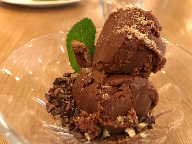 Photo of the dish “Soy chocolate ice cream”