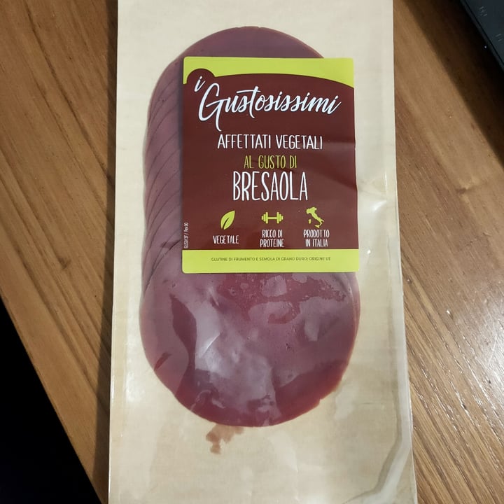 photo of I gustosissimi Al Gusto Di Bresaola shared by @vegankiyo on  31 Mar 2022 - review