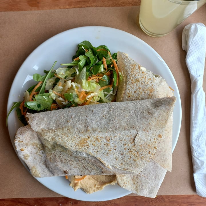 photo of Hans Cocina Natural Wrap Mediterráneo shared by @mpazechandi on  29 Aug 2022 - review