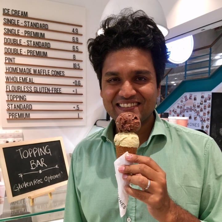 photo of Kind Kones Salted Chocolate Chip Ice Cream shared by @vikas on  11 Sep 2019 - review