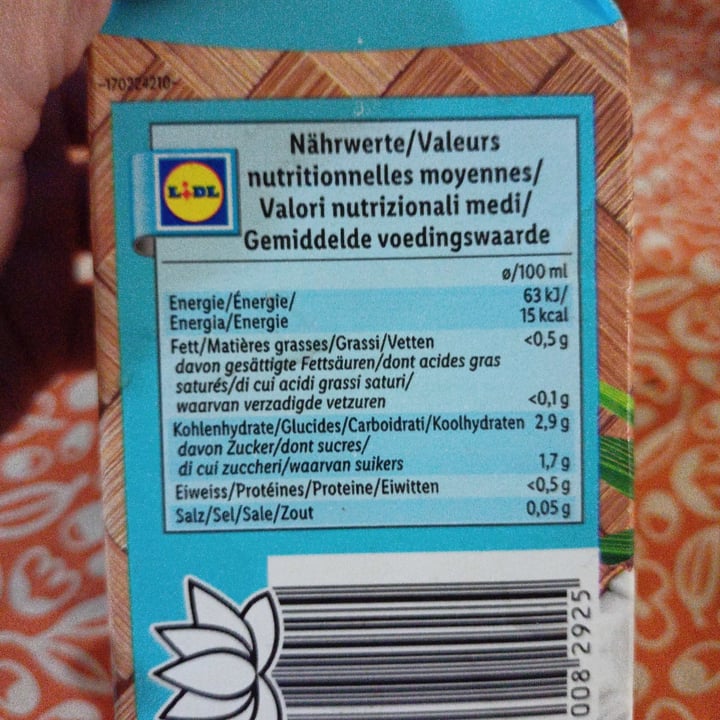 photo of VitAsia Agua de coco shared by @marinasacco on  18 Feb 2022 - review