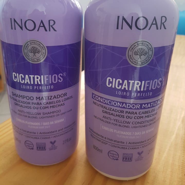 review photo of Inoar Cicatrifios Loiro Perfeito shared by @jacobsen on 24 Apr 2022 - review