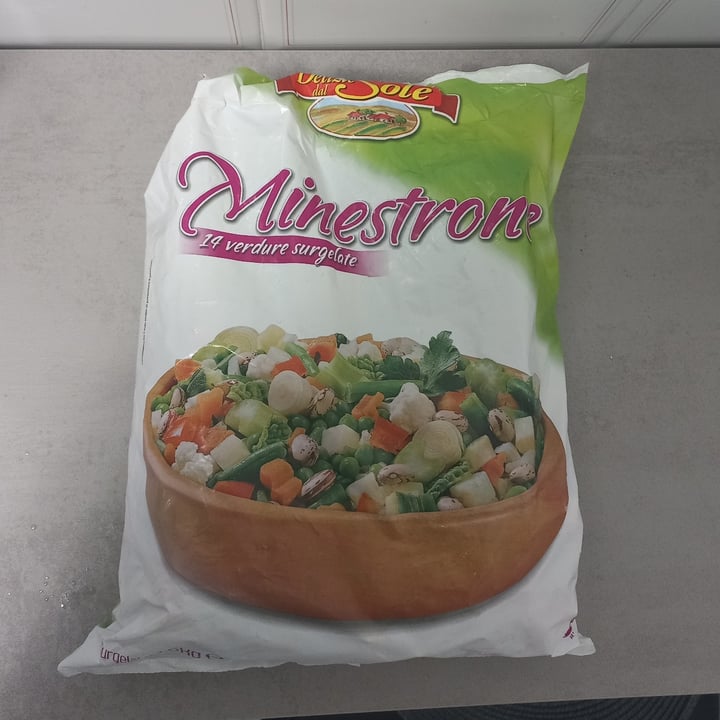 photo of Delizie dal Sole Minestrone 14 verdure surgelate shared by @zecchiara on  12 Oct 2021 - review