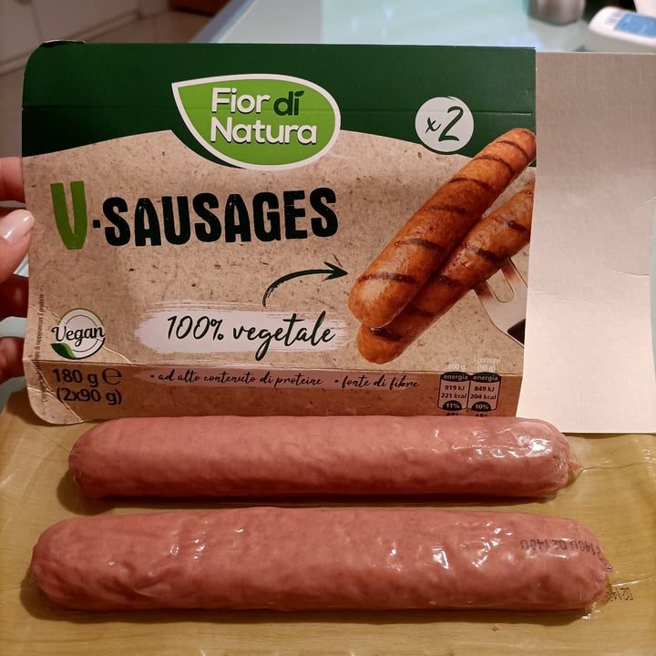 photo of Fior di Natura V-Sausages shared by @clara57 on  20 Aug 2022 - review