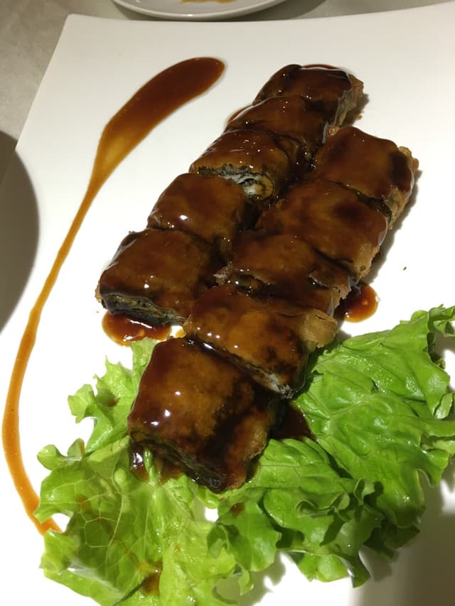 Photo of the dish “Yam & Seaweed Roll (海之邀约)”