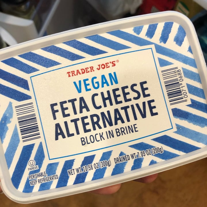 photo of Trader Joe's Vegan Feta Cheese Alternative shared by @mbr on  28 Oct 2021 - review