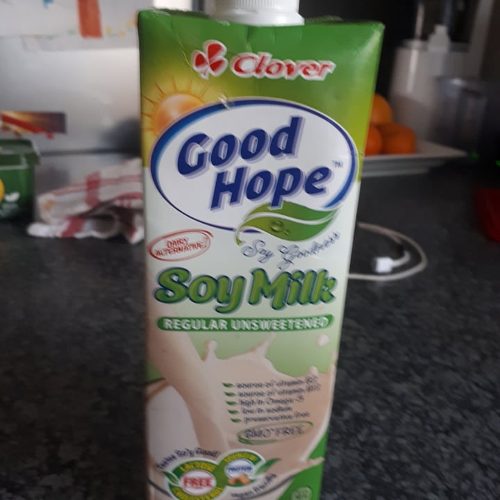 photo of Clover Good Hope soy milk Unsweetened shared by @sublimeskyes on  01 Aug 2021 - review