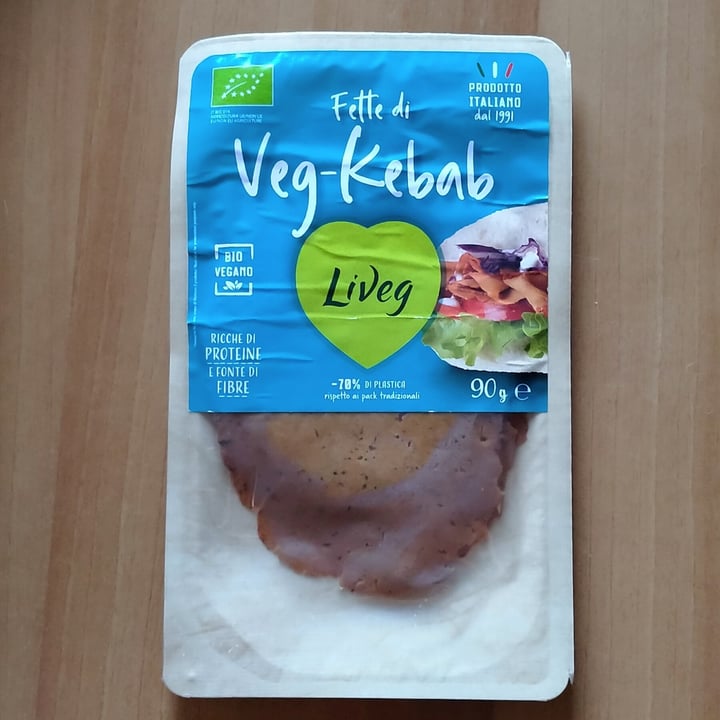 photo of Liveg fette di Veg-Kebab shared by @maluquinha on  21 Jun 2022 - review