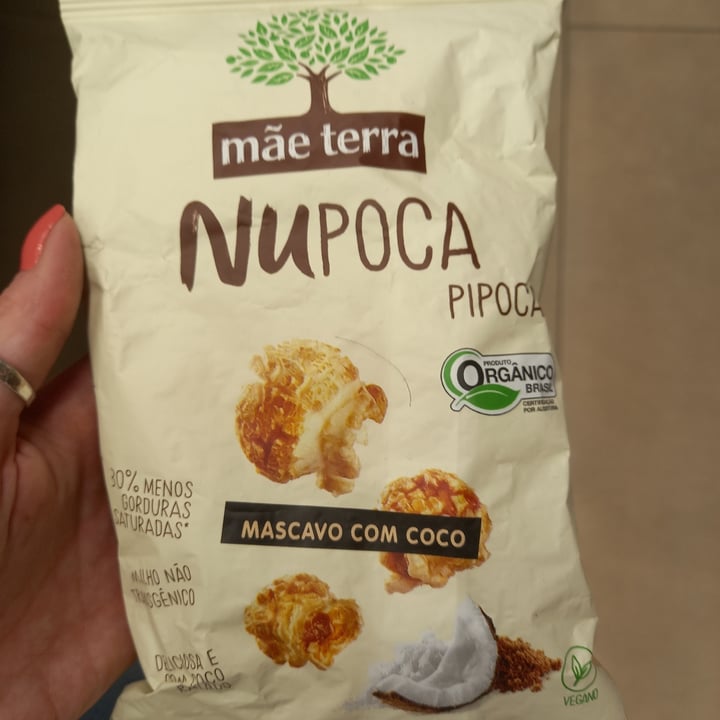 review photo of Mãe Terra Nupoca Pipoca Sabor Mascavo E Coco shared by @jessivet on 17 May 2022 - review