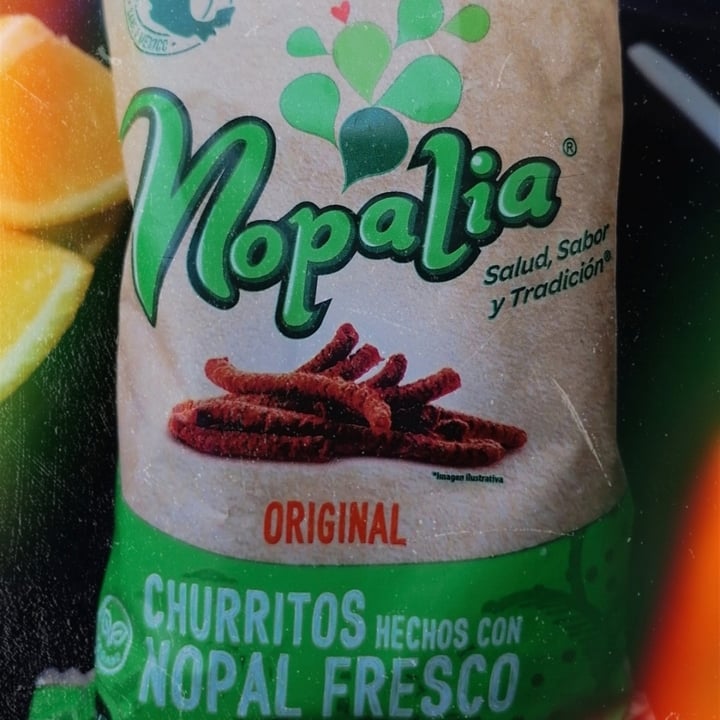 review photo of Nopalia Churritos hechos con Nopal Fresco Original shared by @haztevegan on 12 Nov 2022 - review
