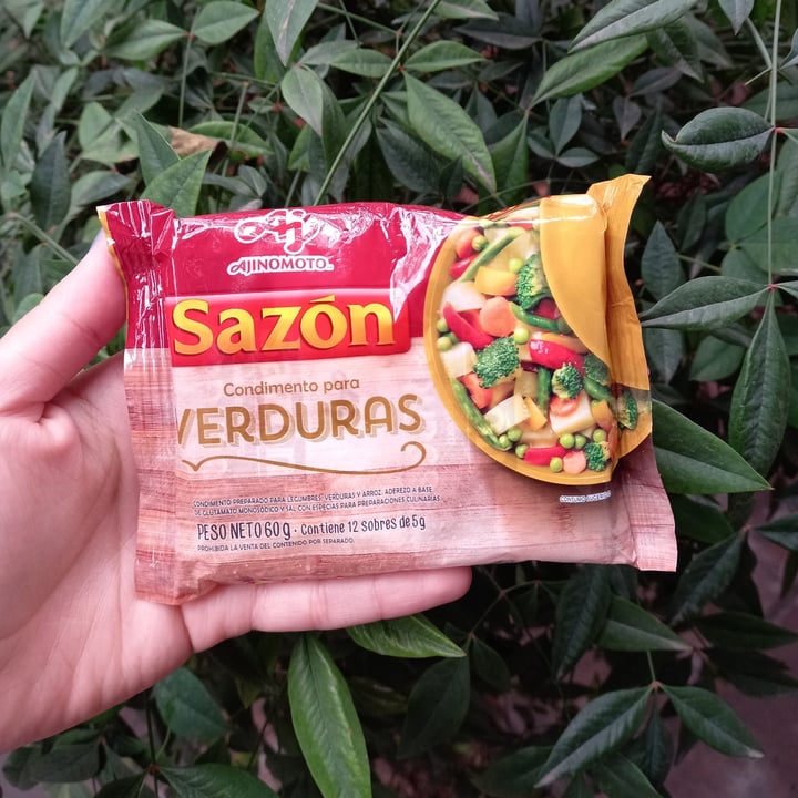 photo of Ajinomoto Condimento para verduras shared by @veggiecocina on  11 May 2021 - review