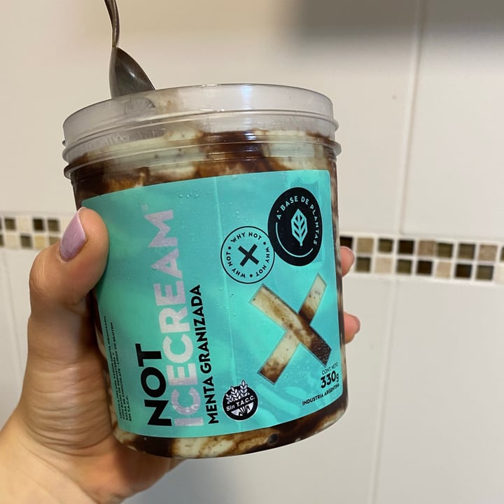 photo of NotCo Not Icecream Menta Granizada shared by @dagustina on  22 Jul 2021 - review
