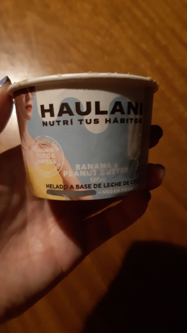 review photo of Haulani Helado Banana & Peanut Butter shared by @azulclarito on 02 Jan 2020 - review