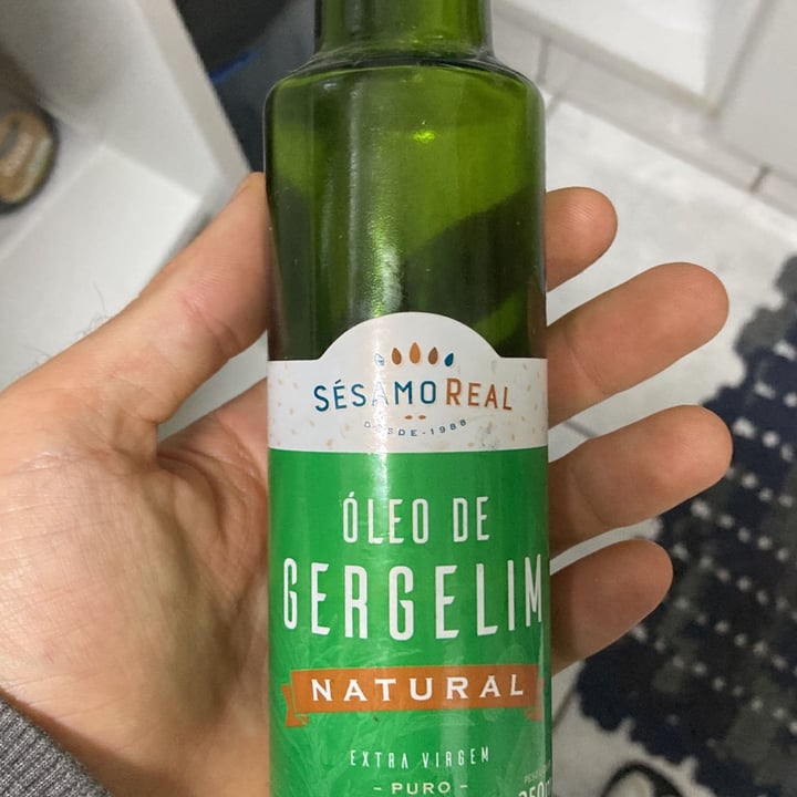 photo of Sésamo Real Óleo de Gergelim cold press shared by @guitelpietro on  01 May 2022 - review