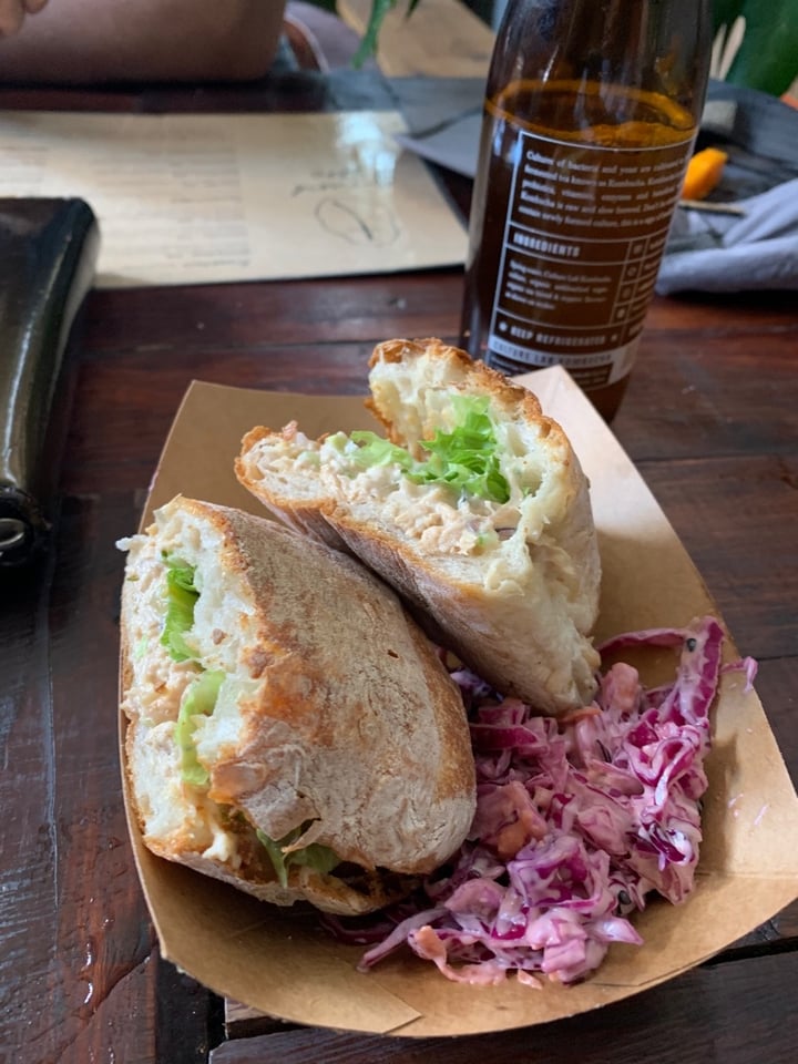 photo of Ground Zero Marley Coffee Vegan Chicken Fraud sandwich shared by @meganshead on  26 Jan 2020 - review