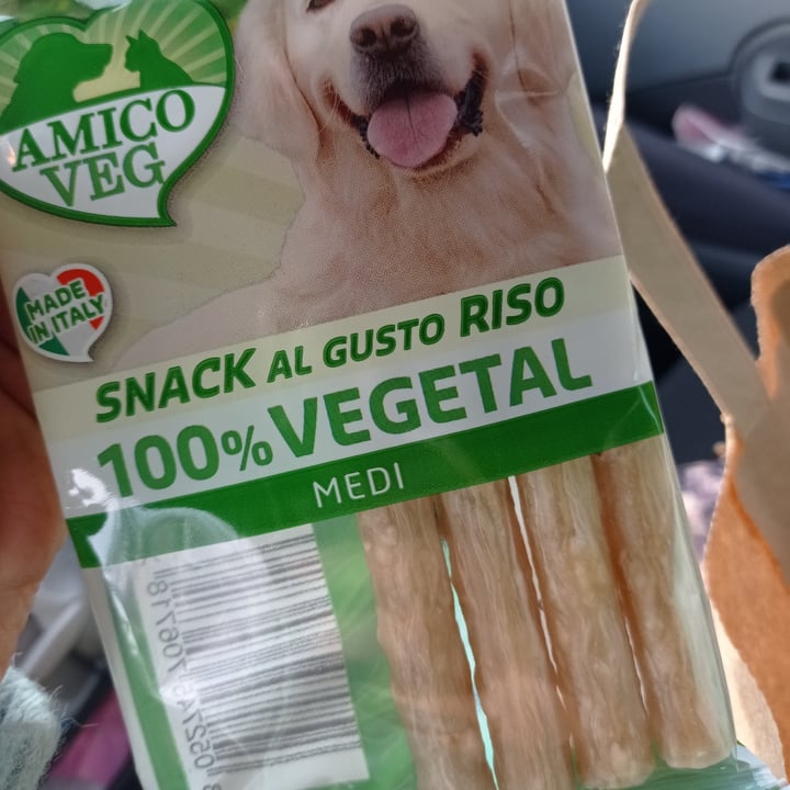 photo of Amicoveg Snack Al Gusto Riso Medi shared by @marasantagata on  19 Feb 2022 - review