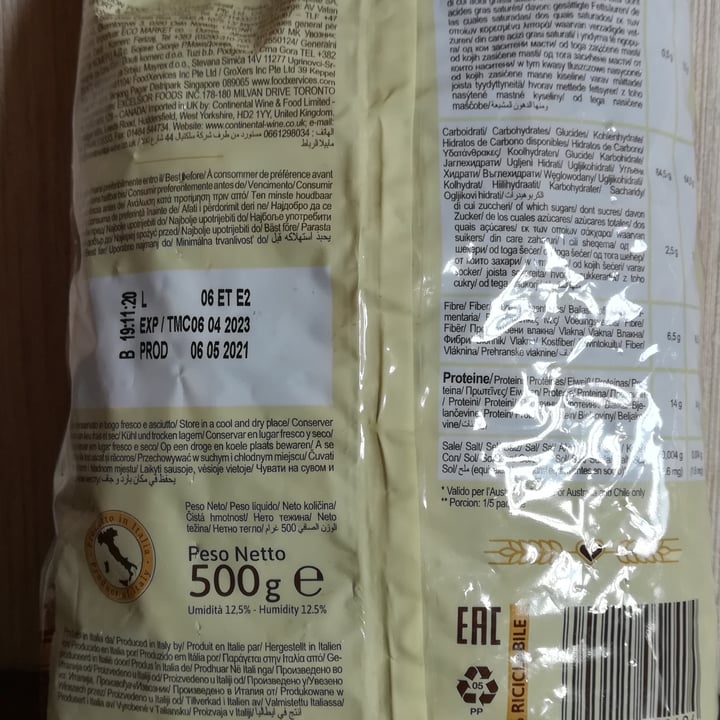 photo of Divella Fusilli integrali shared by @sarvega on  06 Mar 2022 - review