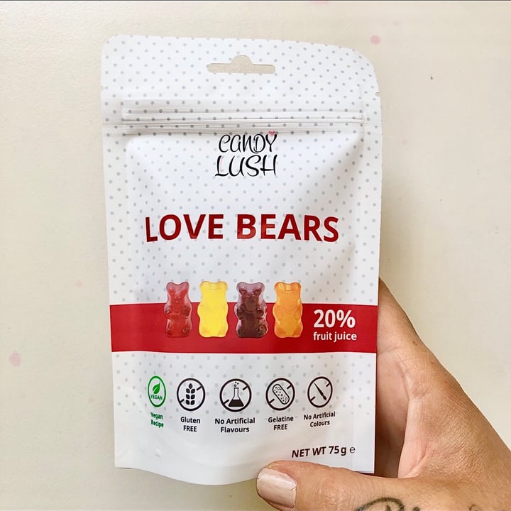 photo of Candy Lush Love Bears shared by @callyjoart on  04 Dec 2020 - review
