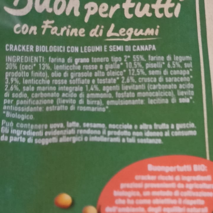 photo of Galbusera buon per tutti con farine di legumi shared by @marinasacco on  02 Jul 2022 - review
