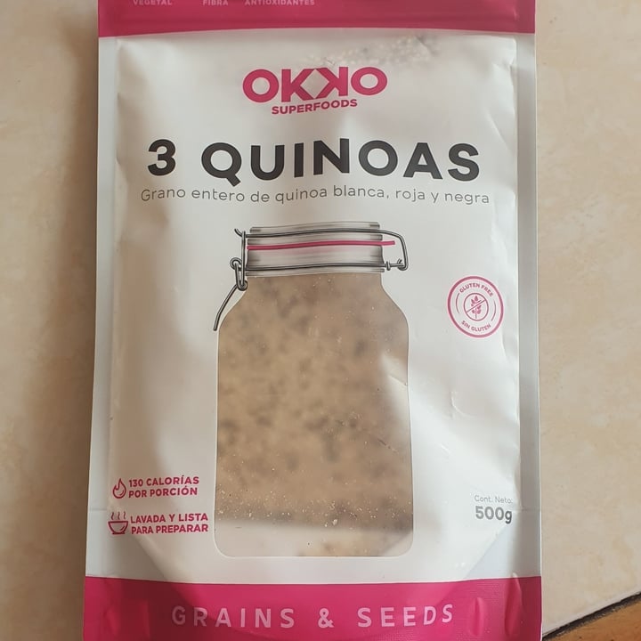 photo of Okko Super Foods Tres Quinoas shared by @kahle on  10 Dec 2021 - review