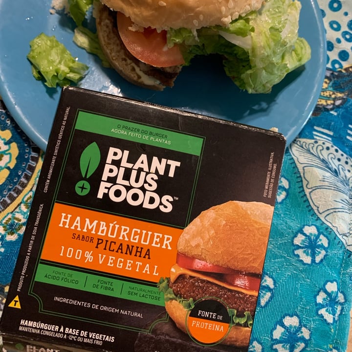 photo of Plant Plus Foods Hambúrguer shared by @elayne on  06 Nov 2022 - review