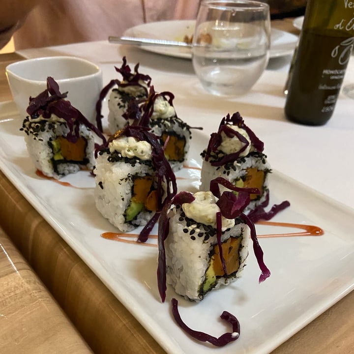 photo of Pesto di Pistacchio Sushi vegano shared by @ladymiriam on  26 May 2022 - review
