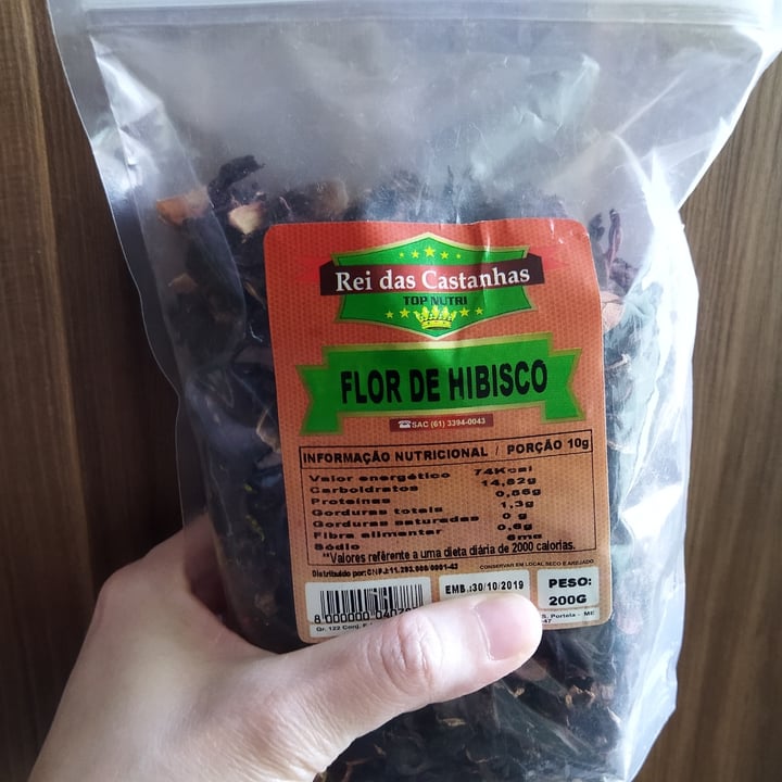 photo of Rei das Castanhas Chá De Hibisco shared by @rosesouza on  14 May 2022 - review