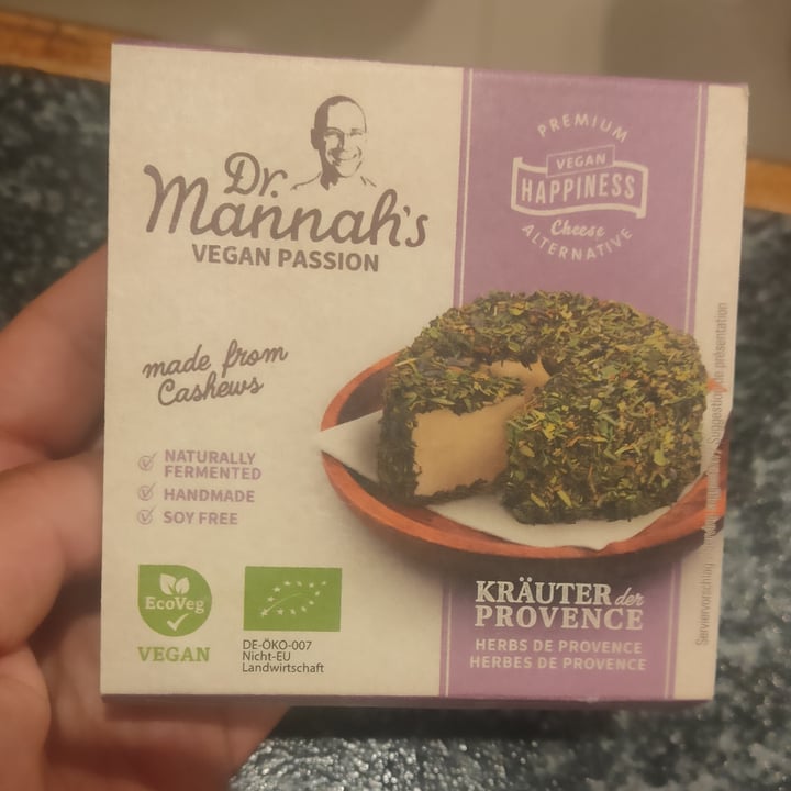 photo of Dr. Mannah's Fermented Cheese, Herbs Of The Provence Flavour shared by @nadioski on  22 Nov 2021 - review