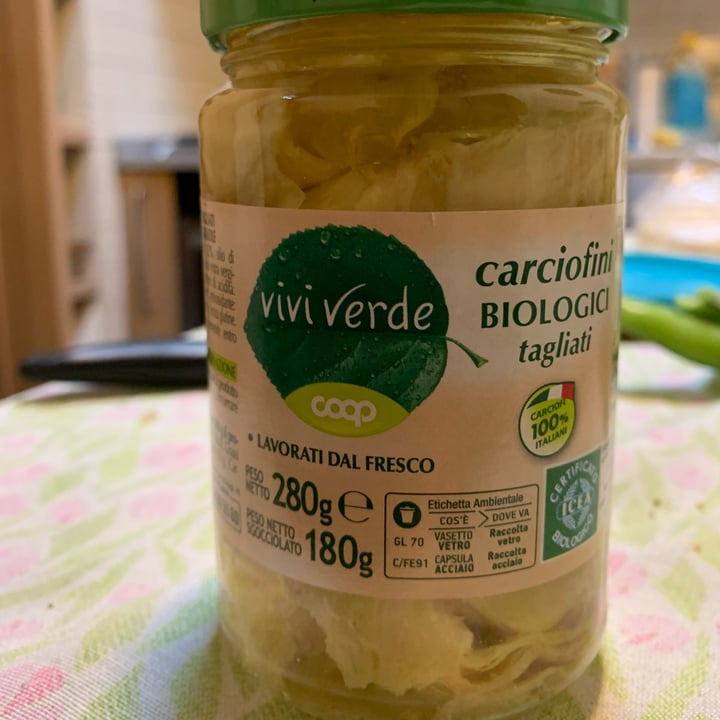 review photo of Vivi Verde Coop Carciofini biologici tagliati shared by @maura75 on 23 Apr 2022 - review
