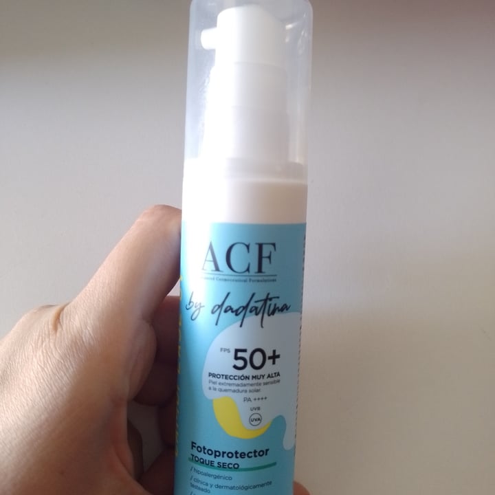 photo of Protetor solar facial Acf By dadatina shared by @lulucess on  02 Apr 2022 - review