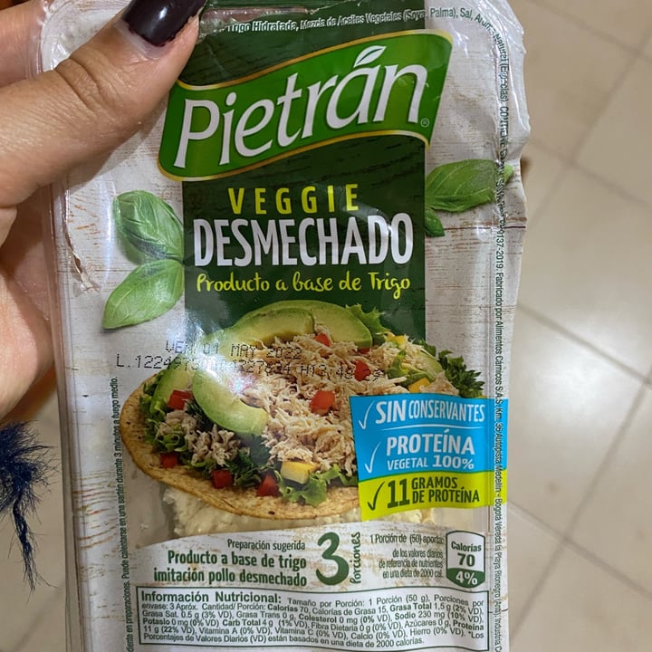 review photo of Pietran Desmechado Veggie shared by @manuela666 on 08 May 2022 - review
