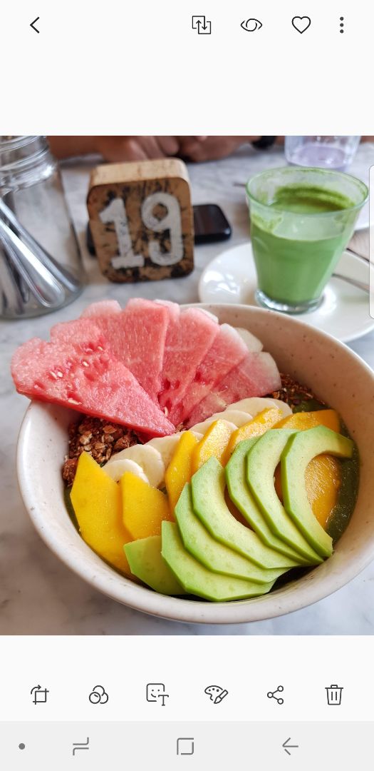 photo of Cafe Organic Osaka Matcha Smoothie Bowl shared by @sylchew on  11 Jan 2019 - review