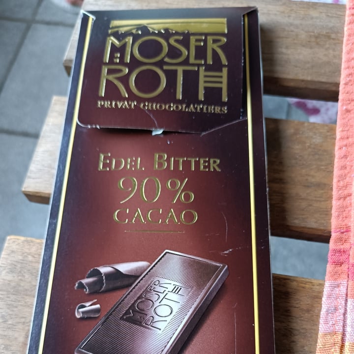 review photo of Moser Roth edel bitter 90% shared by @tabacchi on 08 Aug 2022 - review
