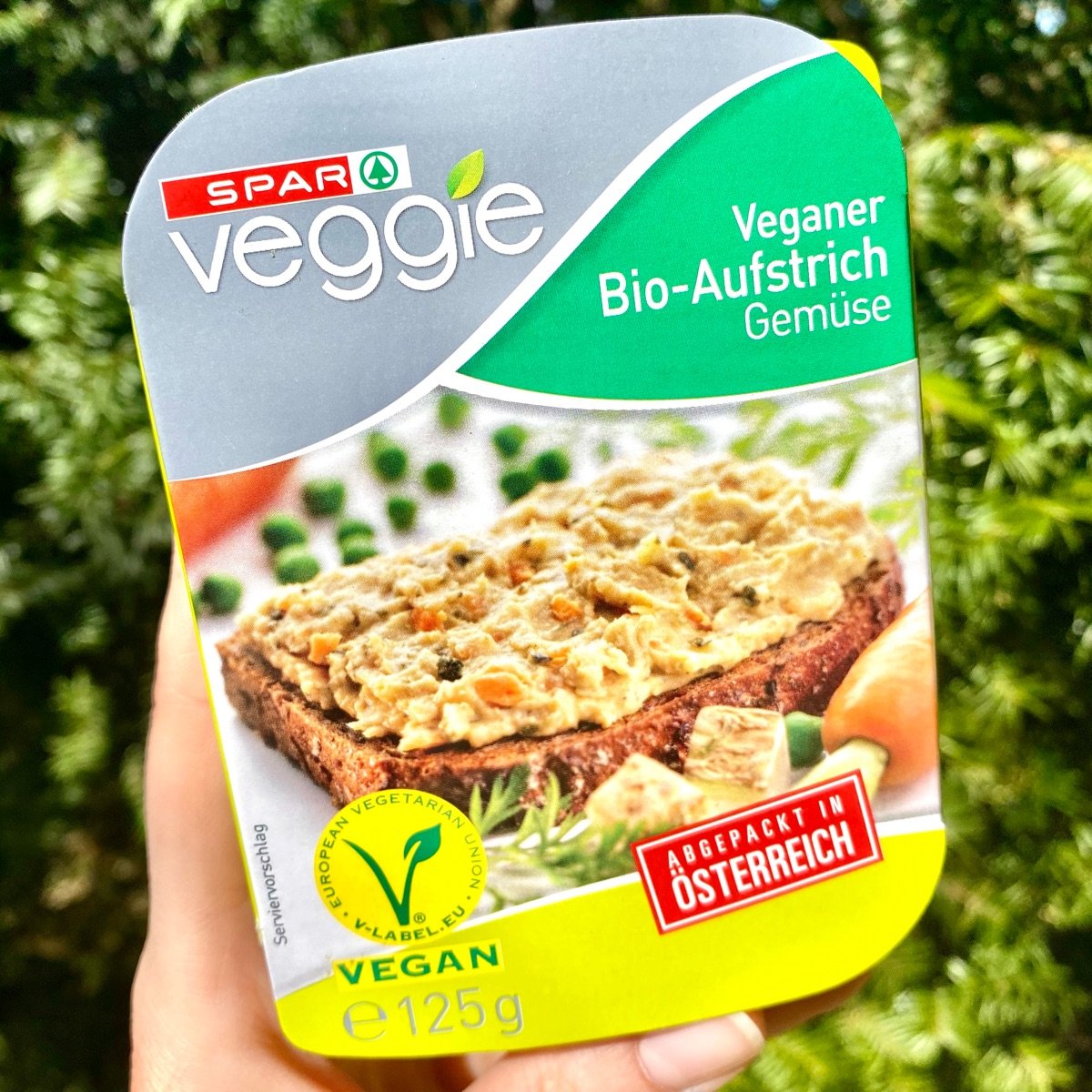 Bio- Aufstrich Gemüse Spread from Spar Veggie - Vegan Product Reviews ...