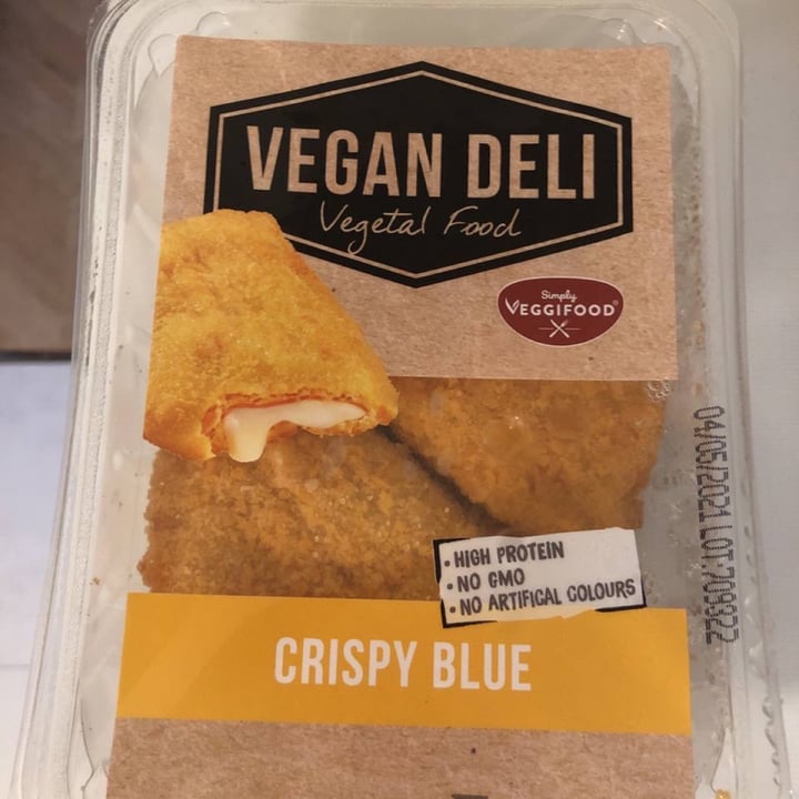 photo of Vegan Deli Crispy Blue shared by @giobarale on  22 Apr 2021 - review