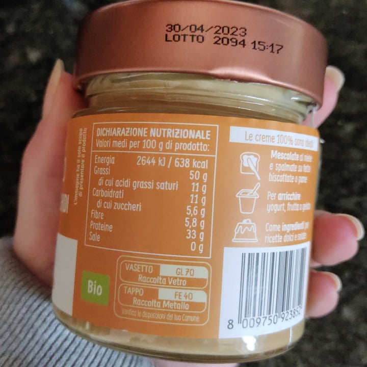 review photo of Euro company 100% crema di arachidi shared by @chiafili on 12 May 2022 - review