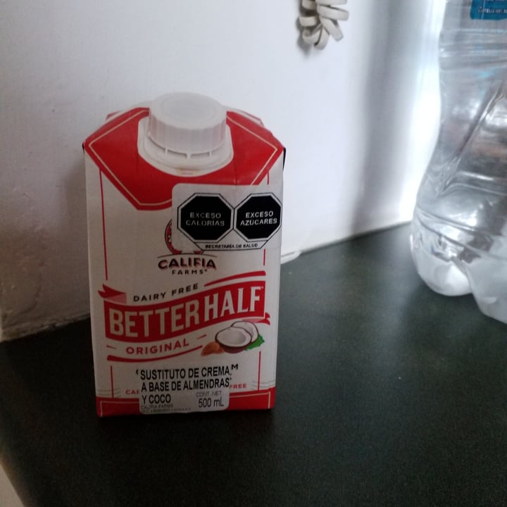 photo of Califia Farms Better Half Original shared by @rebecalozano on  22 Apr 2021 - review