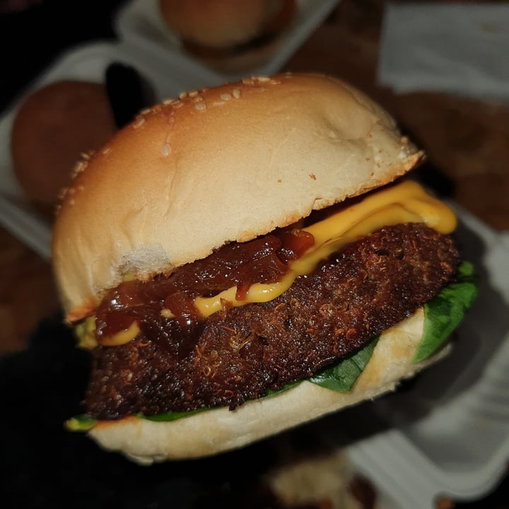 photo of Herbivorous Quinoa Burger shared by @jesscaga on  27 May 2020 - review