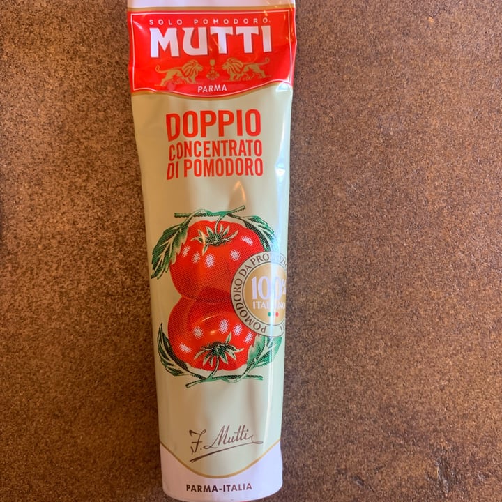 photo of Mutti Doppio Concentrato Di Pomodoro shared by @alecostaaaa on  08 Sep 2022 - review