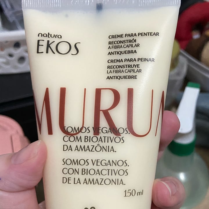 review photo of Natura Creme para Pentear Reconstrução dos Fios Ekos Murumuru shared by @taliki on 27 Apr 2022 - review