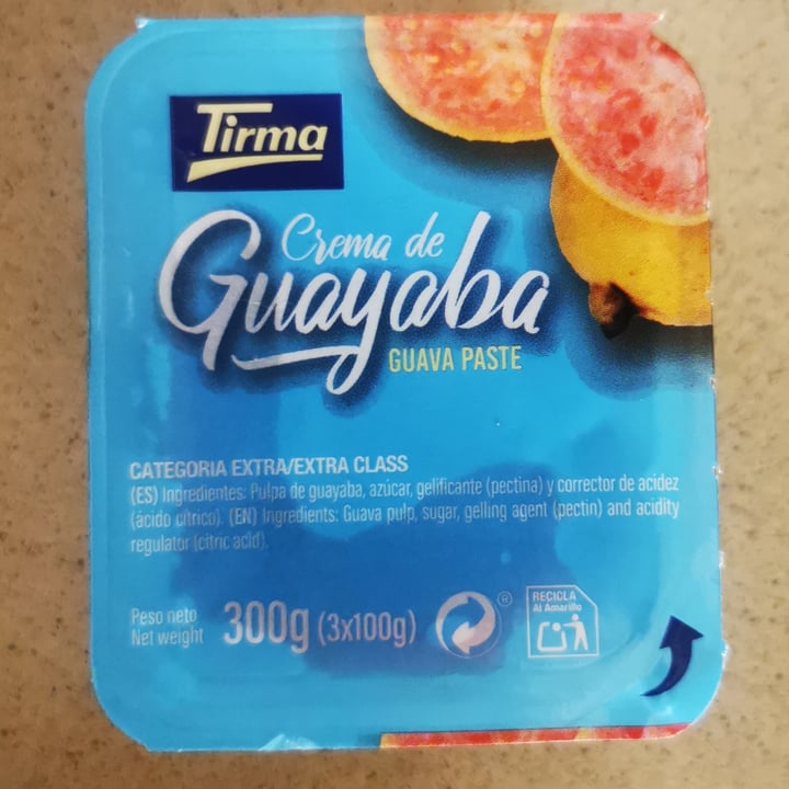 photo of Tirma Crema de guayaba shared by @jessgrimaldi on  27 Jul 2022 - review