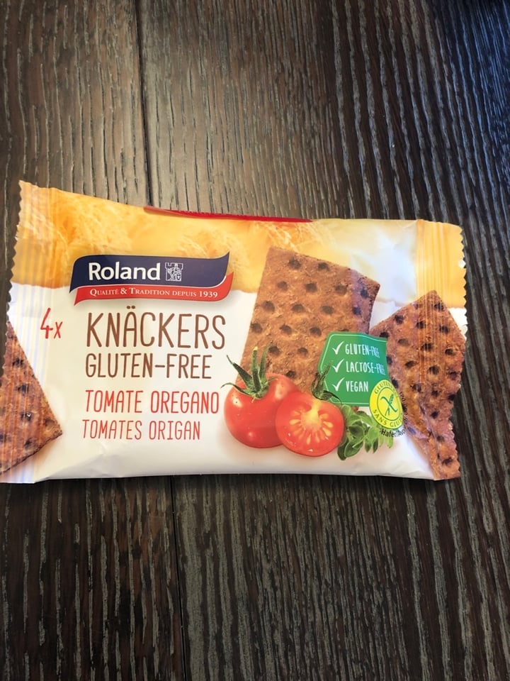 review photo of Roland Knäckers Gluten Free - Tomate Oregano shared by @adri-ana on 23 Mar 2020 - review