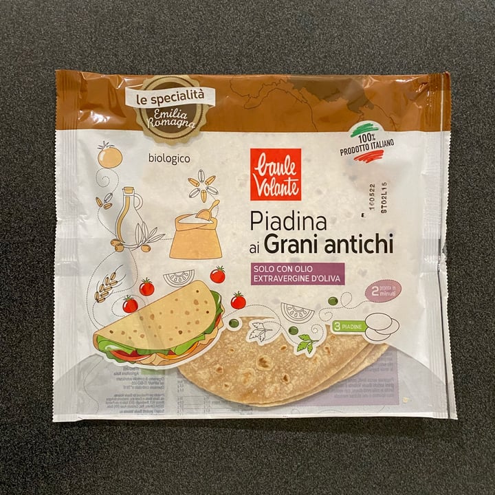 photo of Baule volante Piadina di grani antichi shared by @gaaia on  17 Mar 2022 - review