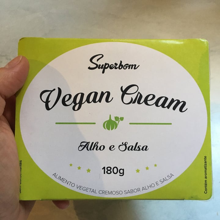 photo of Superbom Vegan Cream Cebola e Salsa shared by @otlariadne on  21 Jul 2021 - review