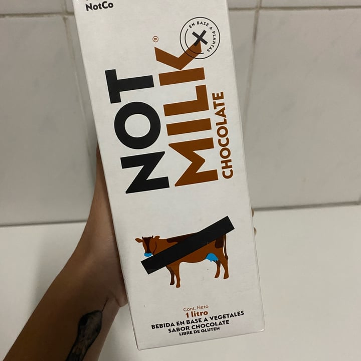 review photo of NotCo Not Milk sabor chocolate shared by @natalia-aiello on 27 Oct 2022 - review