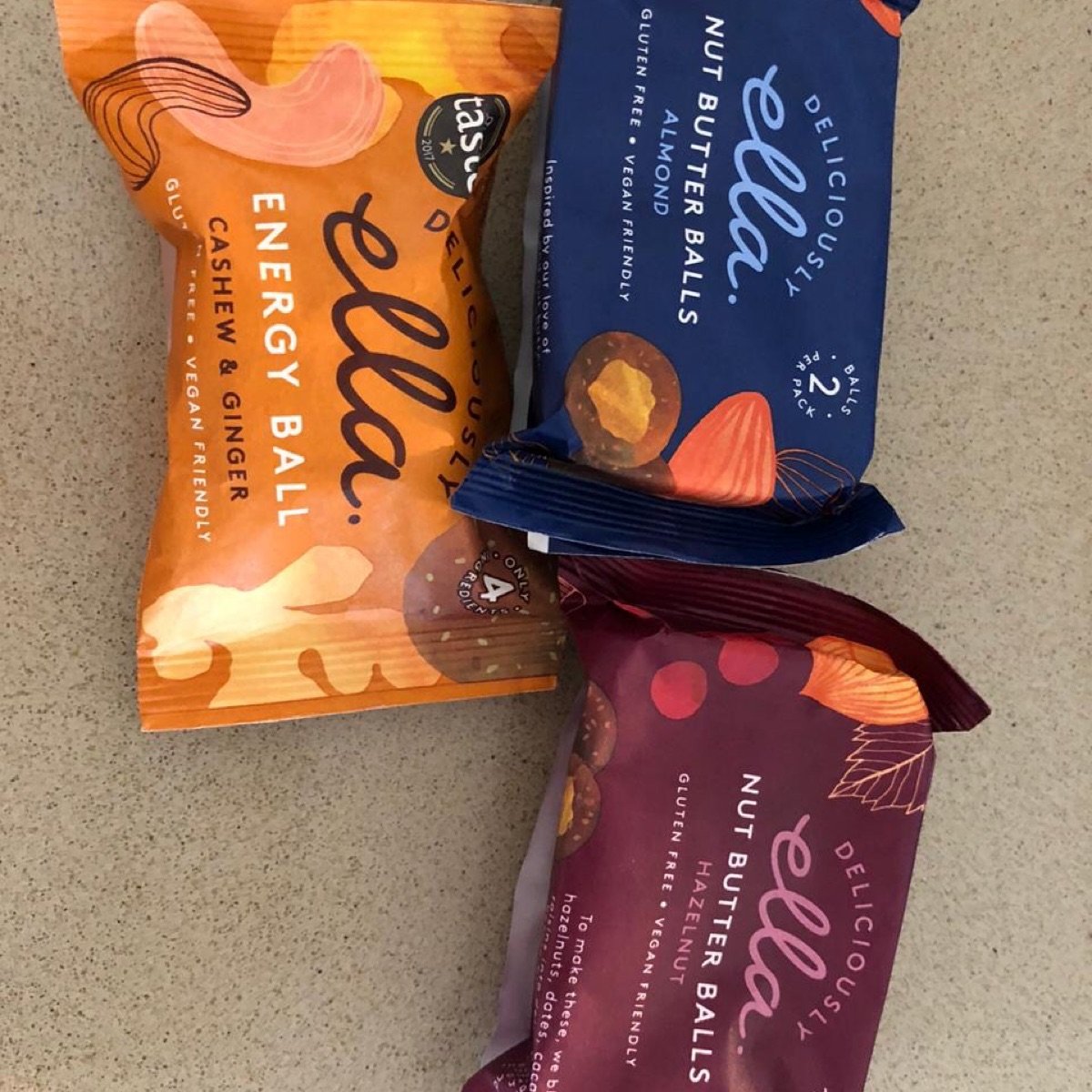 Deliciously Ella Energy balls Cashew & Ginger Reviews abillion