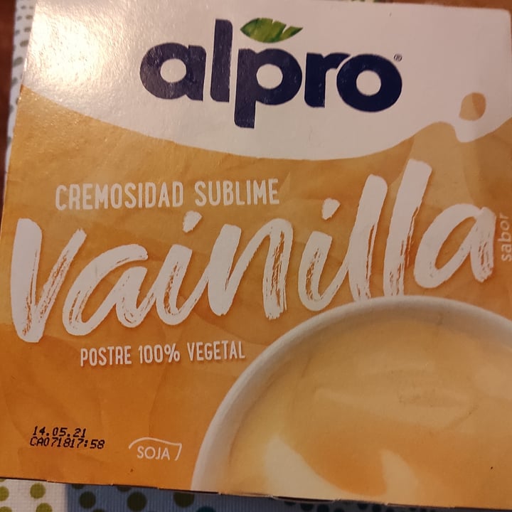 review photo of Alpro Postre de vainilla cremosidad sublime shared by @gretaaa on 13 Apr 2021 - review