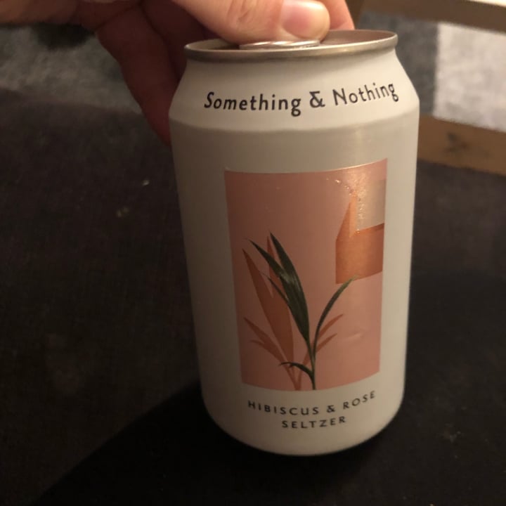 photo of Something & Nothing hibiscus & rose seltzer shared by @cloudnineberry on  20 Oct 2021 - review